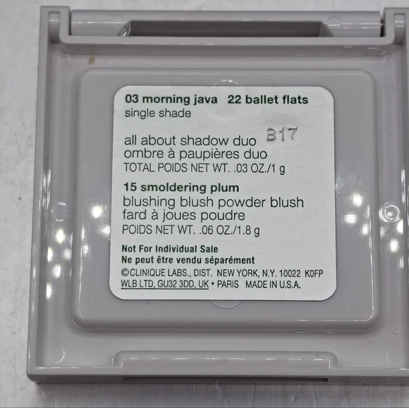 5 For $25 Item🌸 Clinique All About Shadow Palette Eyeshadow & Blush - Picture 3 of 3